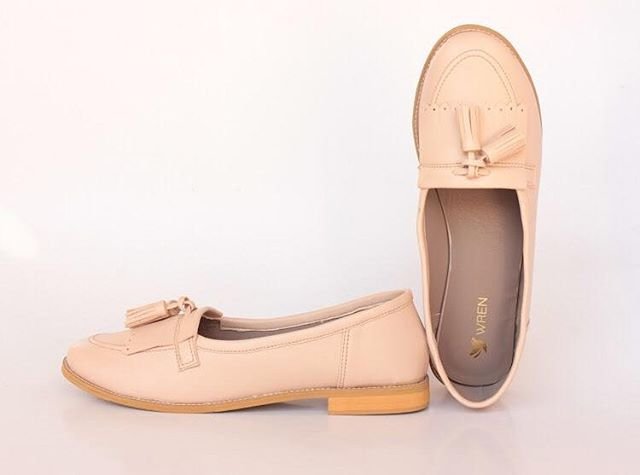 Tassel Loafers – Peach